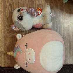 Squishmellow And TY Plush