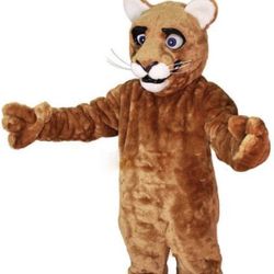 Cougar Cat Mascot Costume Halloween