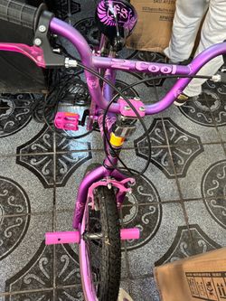 Purple bike like new