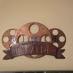 Home Theater Flim Sign Wall Decor