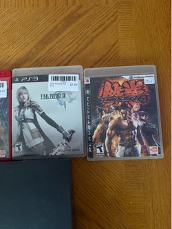Refurbished PS3 with games. *NO CONTROLLER *