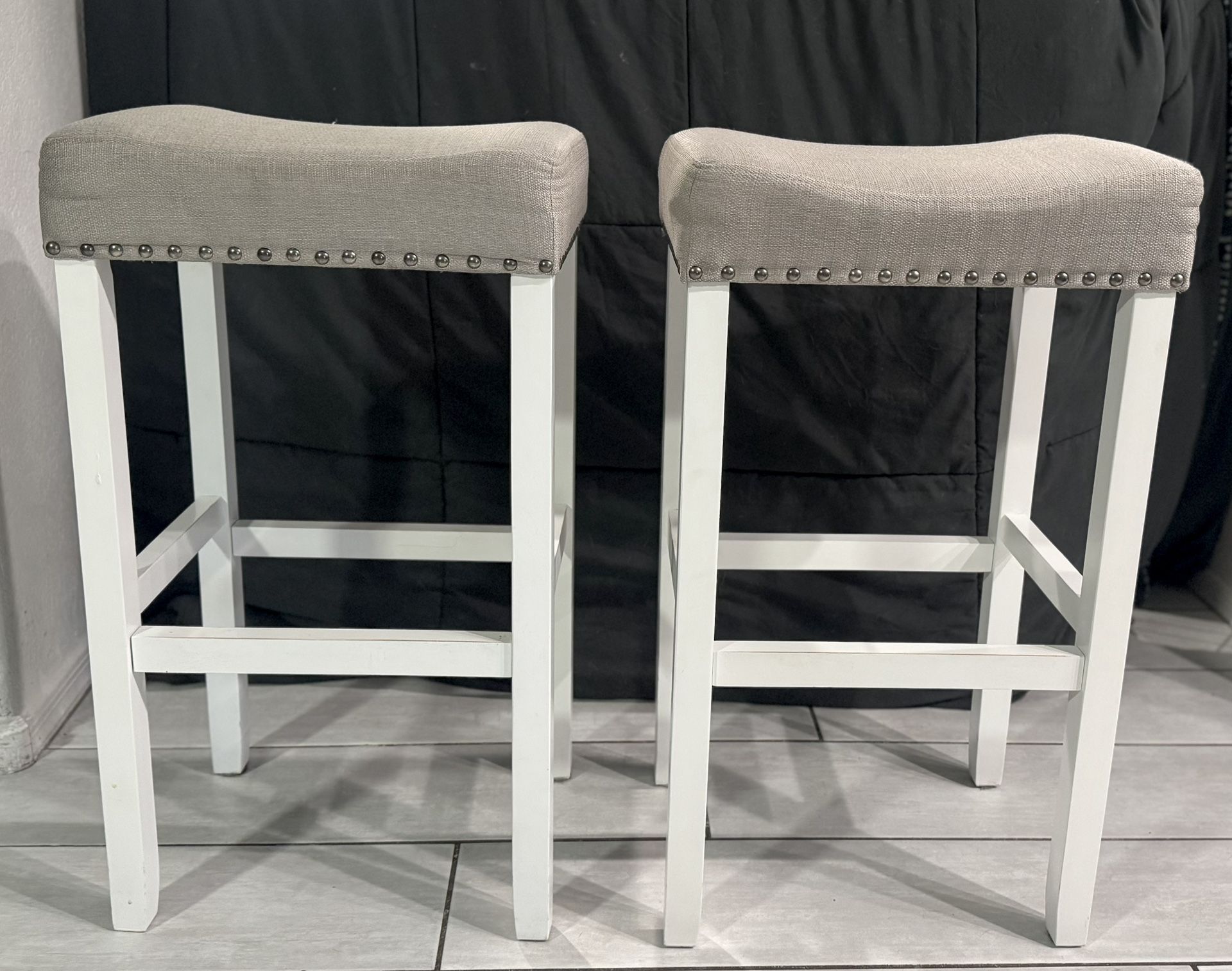 Set Of 2 28” Bar Stools