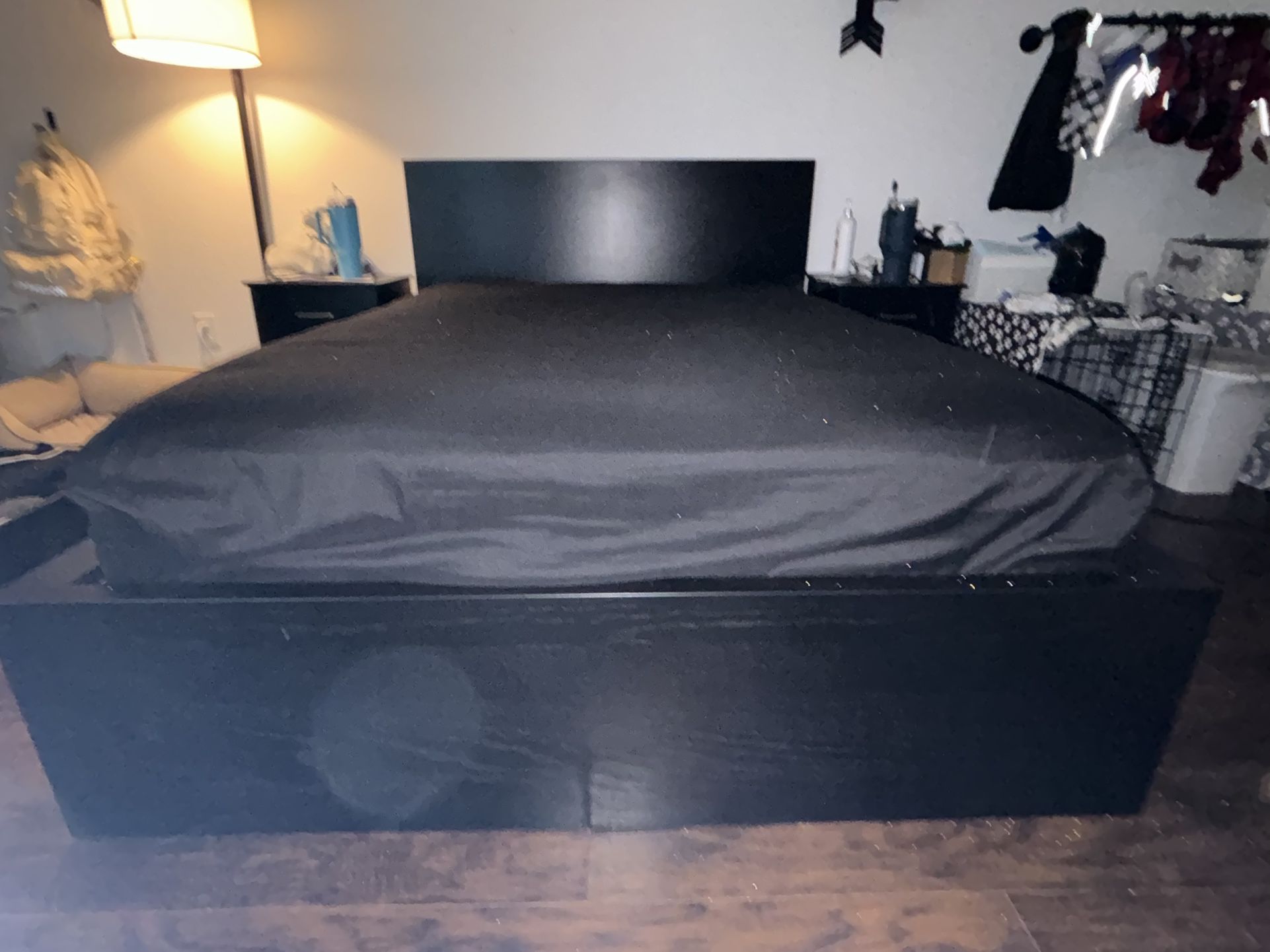 Ikea Malm bed frame and mattress