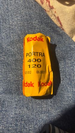 Kodak Portra 400 120 medium format film