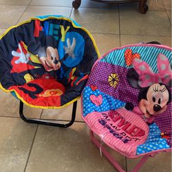 Mickey And Minnie Chairs 