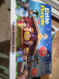 Little People Nativity Scene 