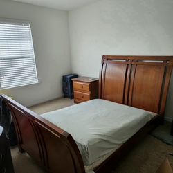 Sleigh Bed Queen Bedroom Suite