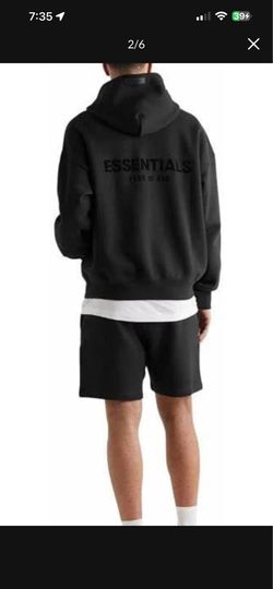 Fear of God Essentials Black Hoodie