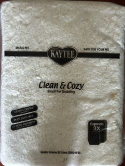 Kytee clean & cozy small pet bedding