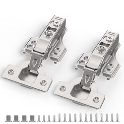🔥 50 PACK SOFT CLOSE CABINET HINGES – BRAND NEW 🔥