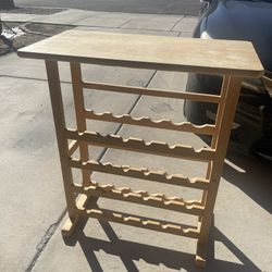 Wooden Wine Rack