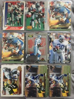 Barry Sanders Lot Lions