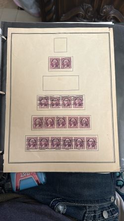 George Washington 1933 3c Stamps