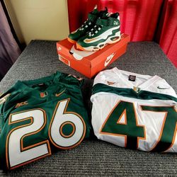 Miami hurricanes color way Ken griffey Jr. Max 1 mens sz 11. Sean Taylor Michael Irvin 2X-3X combo