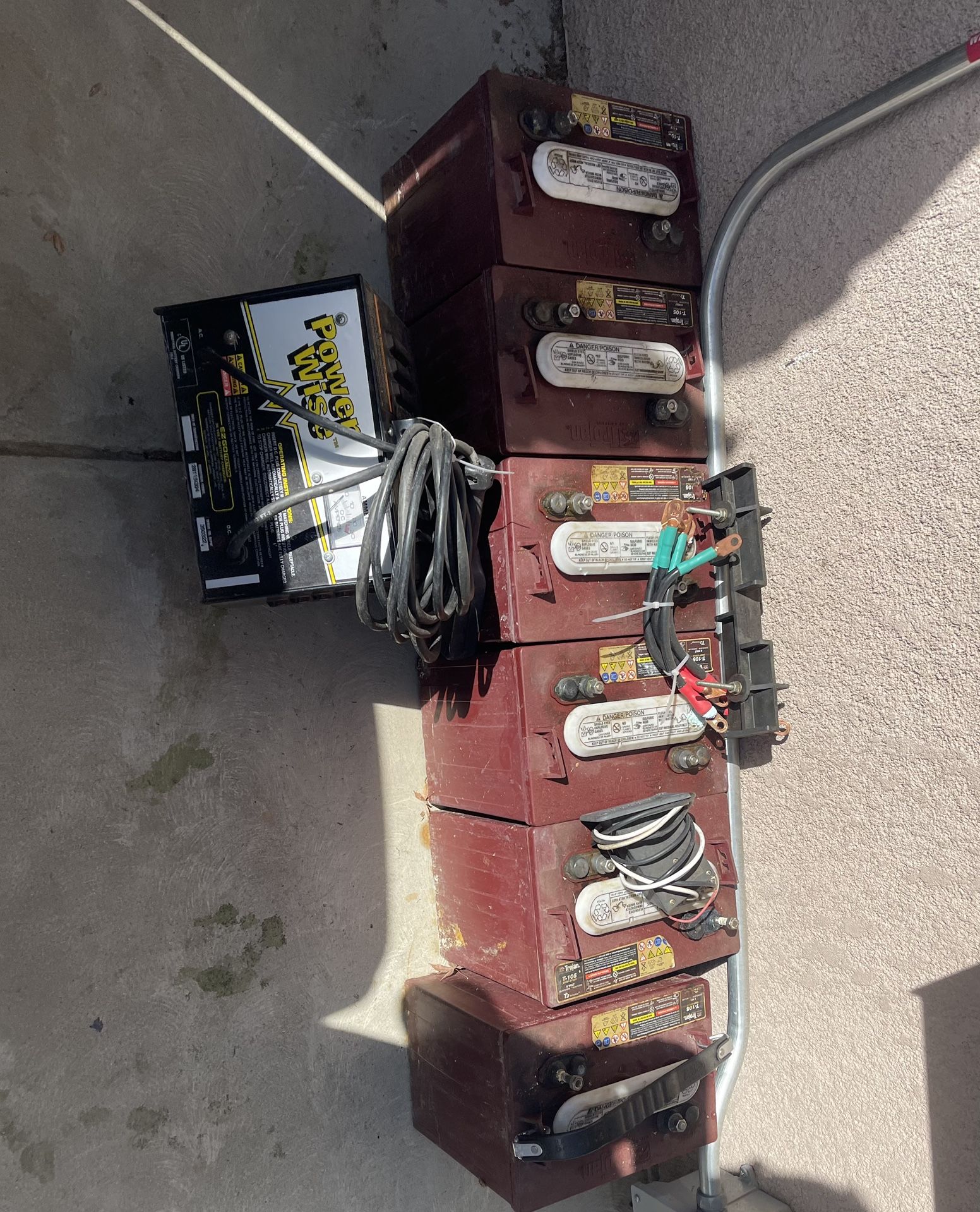 6- 6 Volt Golf  Cart Batteries