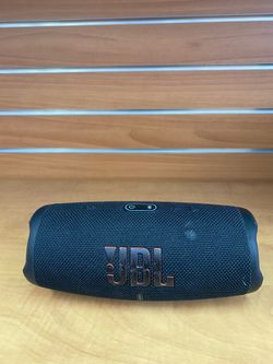 JBL Charge 5 portable bluetooth speaker.