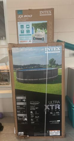 ULTRA XTR Round 16Ft x 48in Above Ground Pool