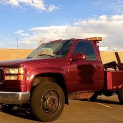 2001 GMC C3500HD TOW TRUCK SELF LOADER WRECKER