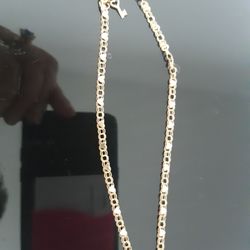 14K REAL GOLD ANCKLET, Price Is Firm 