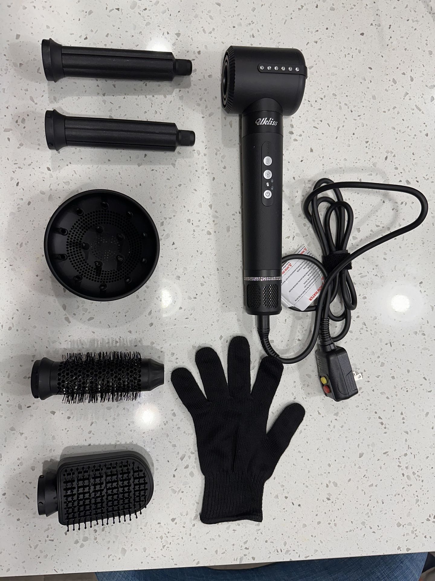 Ukliss Hair Dryer Styler 6 In 1