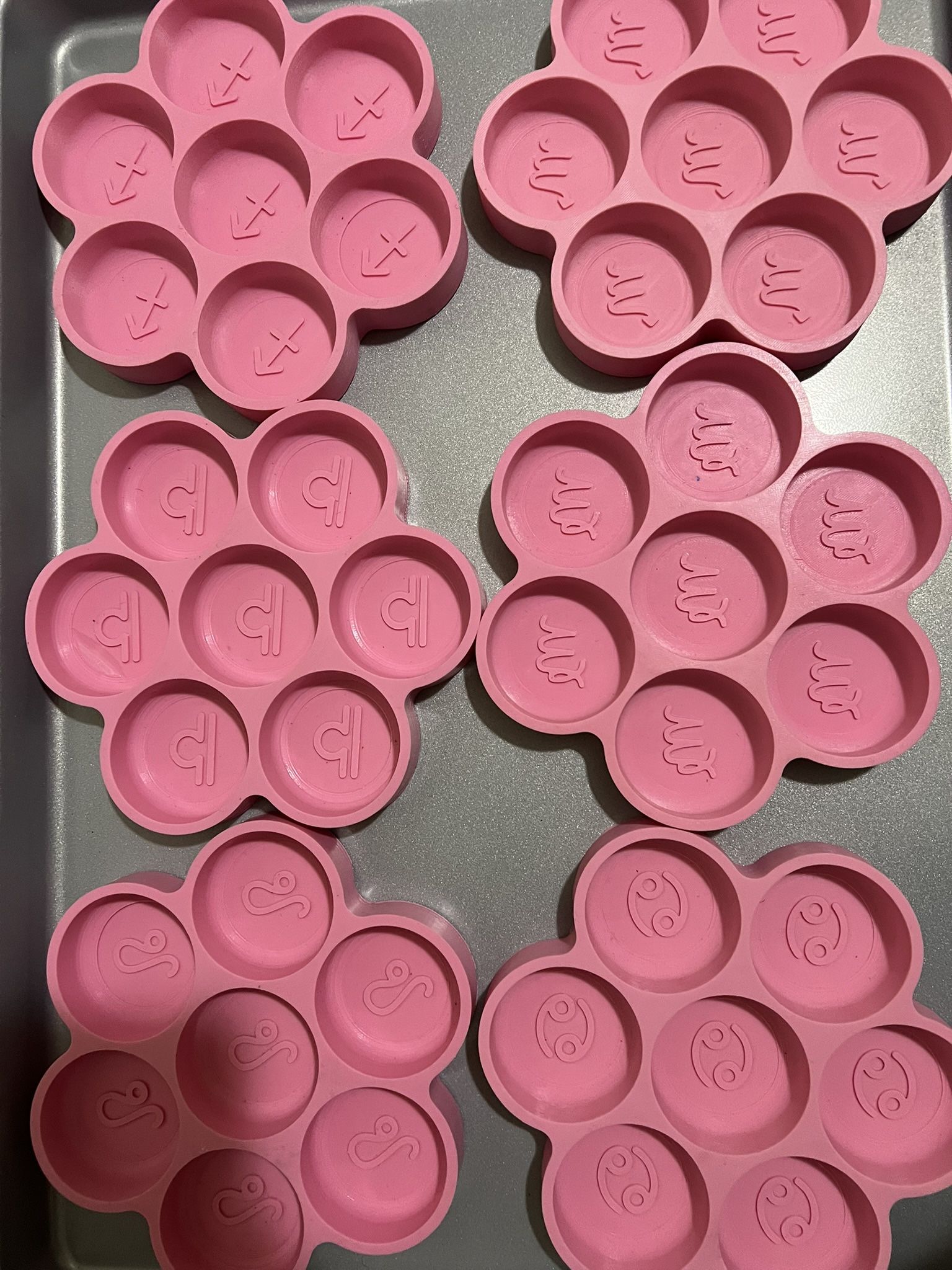 Zodiac Silicone Molds