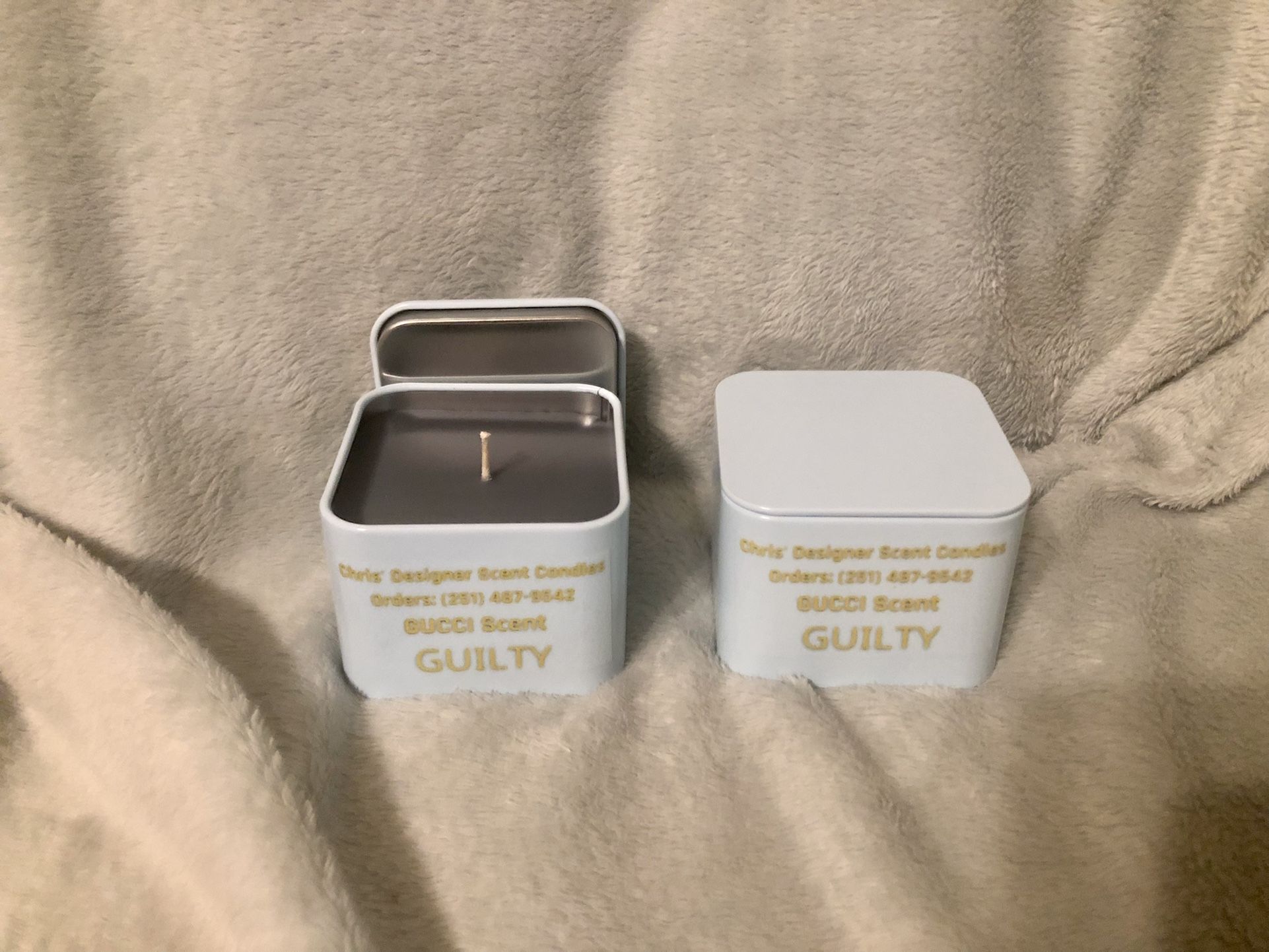 2 Gucci Guilty Scent Candles