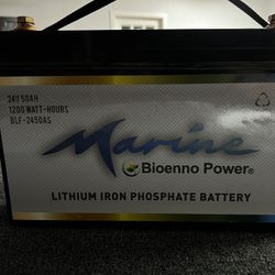 Bioenno 24v 50ah Lithium Battery