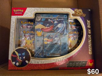 Pokémon Greninja ex Box 30th Celebration