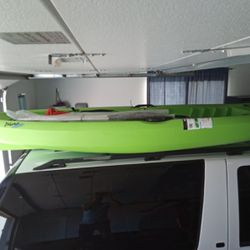 Kayak With Paddle And Dry Bag