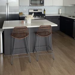 World Market Brown Counter Stool Set
