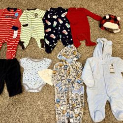 Lot of Baby Clothes (Sizes: 3 -3/6 Months ) - 10 Items!!