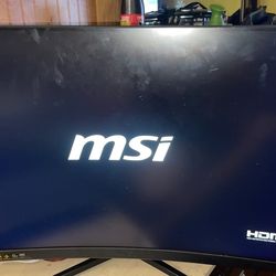 Msi Optix G32 Series Curved Gaming Monitor for Sale in Huntington