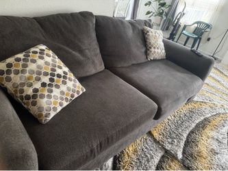 Gray sofa set