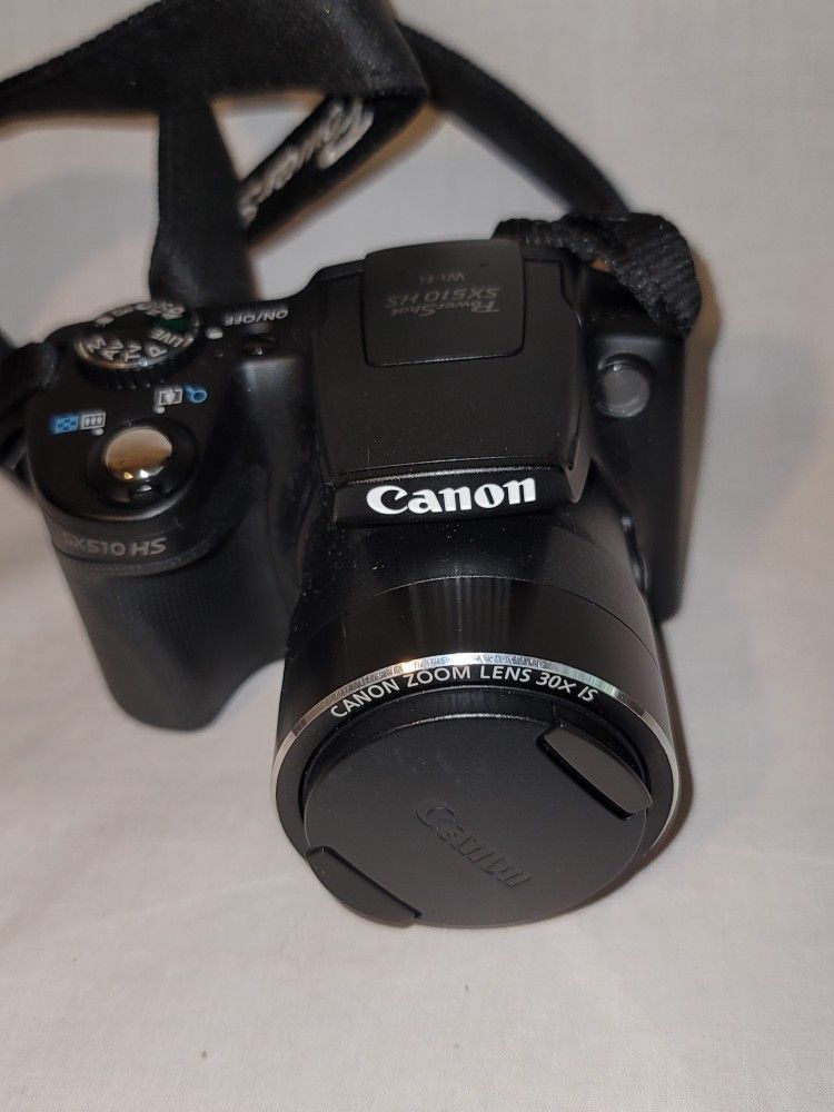 Canon Powershot SX510 HS 12.1 MP Digital WiFi Camera + Accessories