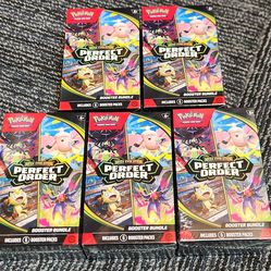 Pokémon Perfect Order Booster Bundle lot