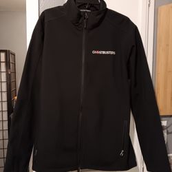 Ghostbusters Mens  Zip Up Jacket By Port Authority.  With Fleece Inlay.  Inside