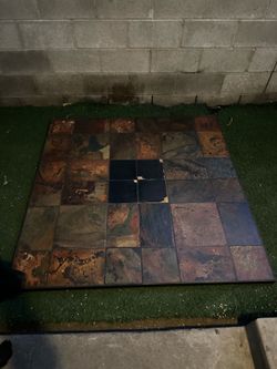 In/out door marble table