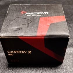 New Piscifun Carbon X 500 Spinning Reel-Carbon Frame 5.2:1 Ratio 8 LBS/87 YDS