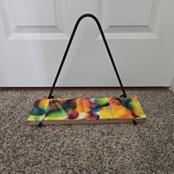 Custom Tiled Modern Wall Shelf