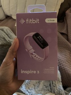 New Fitbit Inspire 3 Lavender Lilac 