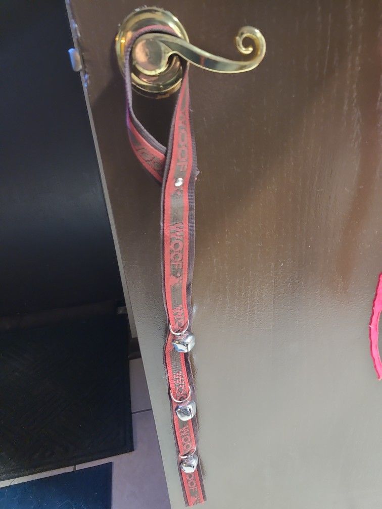 Woof Door Knob Dog Bells