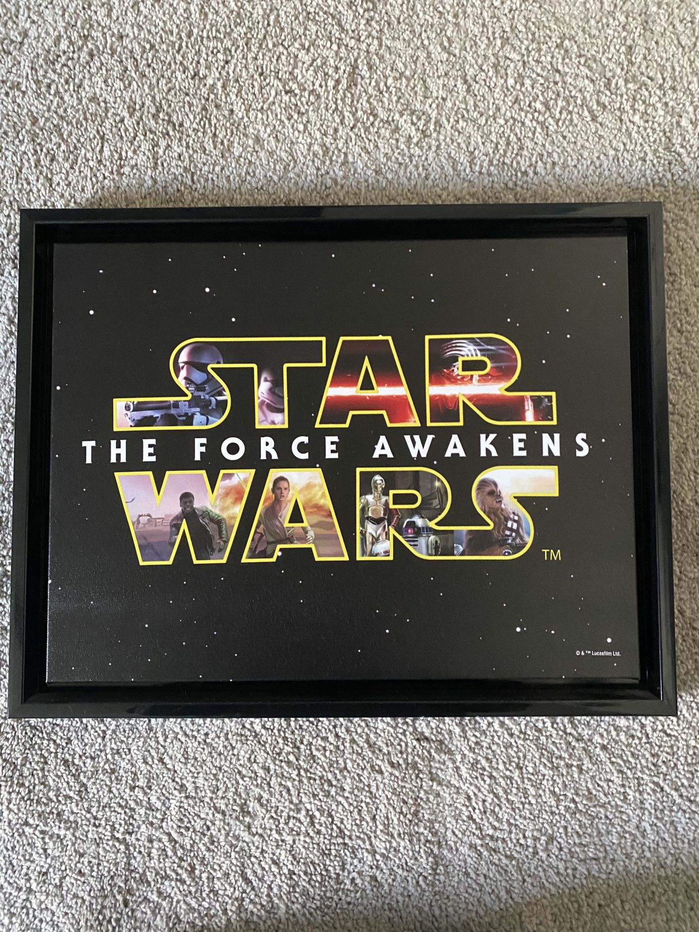 Star Wars Plaque/Picture