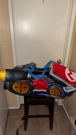 Kids Mario Kart foam Halloween costume