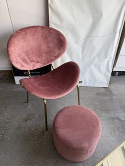 Accent Chair + Ottoman