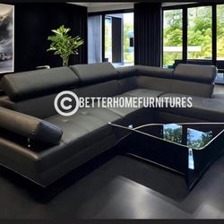 Modern sectional sofa sale- limited supply- zero interest Finance available- shop now pay later.  🔥HOT BUY🔥