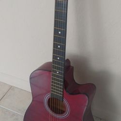 Mini acoustic guitar