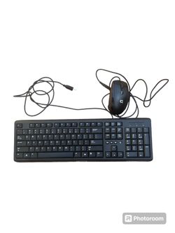 Compaq Wired Keyboard And Mouse Open Box New