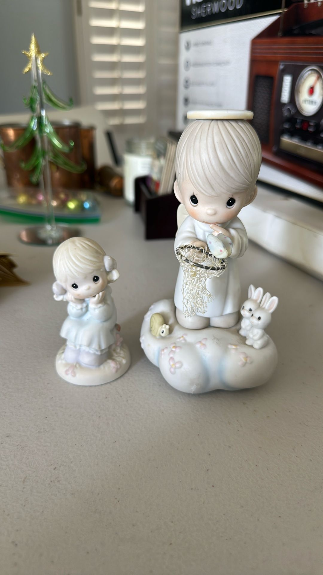 2 Precious Moments Figurine