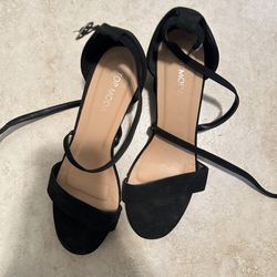Black Platform Heels