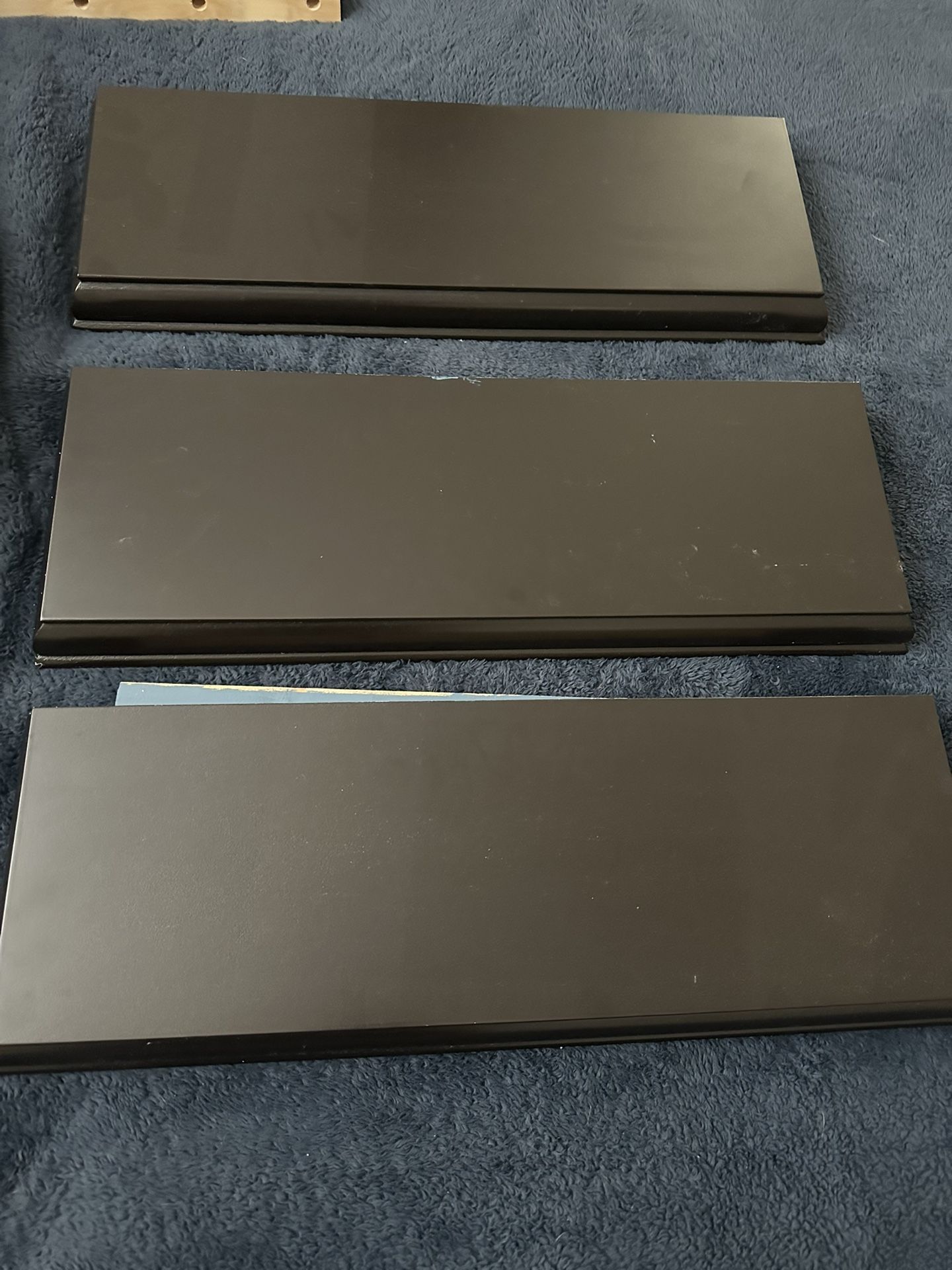 Espresso Brown Floating Shelves
